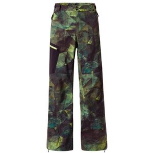 Like New Oakley Black Forest Shell 3L 15 K Pant Size XS , Geo Camouflage Print